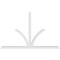 Ekena Millwork Richland Architectural Grade PVC Gable Bracket, 108"W x 67 1/2"H x 4"D x 4"F, 15/12 Pitch GBP108X68X0404RIC00 - alternate 3